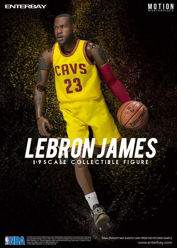 1/9 Motion Masterpiece Collectible Figure - NBA Collection: LeBron James MM-1205ㅤ – Enterbay – ActionFigureBrasil