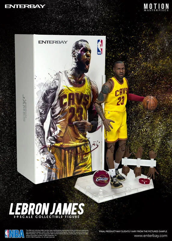 1/9 Motion Masterpiece Collectible Figure - NBA Collection: LeBron James MM-1205ㅤ – Enterbay – ActionFigureBrasil