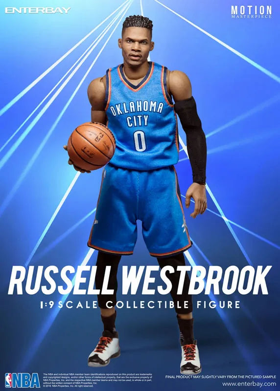 1/9 Motion Masterpiece Collectible Figure - NBA Collection: Russell Westbrook MM-1203ㅤ – Enterbay – ActionFigureBrasil