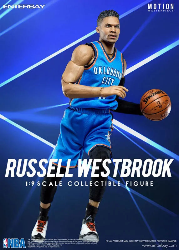 1/9 Motion Masterpiece Collectible Figure - NBA Collection: Russell Westbrook MM-1203ㅤ – Enterbay – ActionFigureBrasil