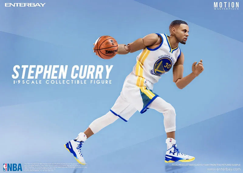 1/9 Motion Masterpiece Collectible Figure / NBA Collection: Stephen Curry MM-1201ㅤ – Enterbay – ActionFigureBrasil