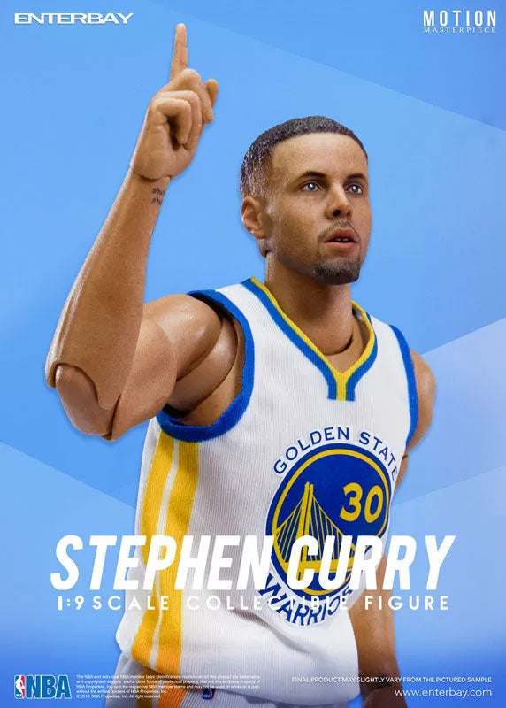 1/9 Motion Masterpiece Collectible Figure / NBA Collection: Stephen Curry MM-1201ㅤ – Enterbay – ActionFigureBrasil