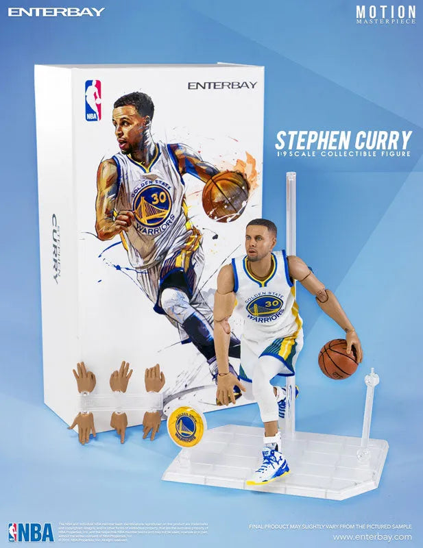 1/9 Motion Masterpiece Collectible Figure / NBA Collection: Stephen Curry MM-1201ㅤ – Enterbay – ActionFigureBrasil