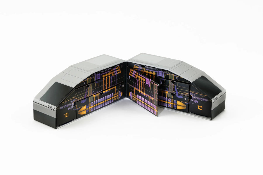 12 Days of Star Trek Advent Calendar - LIMITED EDITION: 1701 – Insight Editions – ActionFigure Brasil