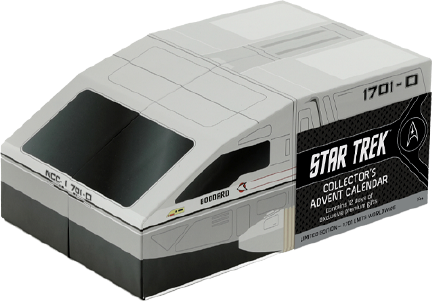 12 Days of Star Trek Advent Calendar - LIMITED EDITION: 1701 – Insight Editions – ActionFigure Brasil