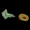 COLLECTIBLE PIN SET - ELVEN LEAF & THE ONE RING