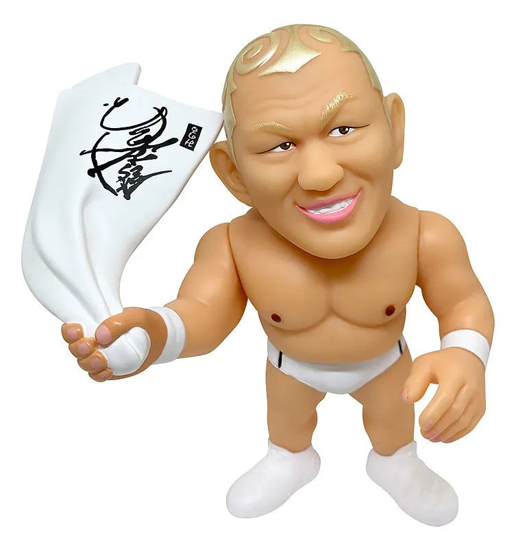 16d Collectible Figure Collection: 015 Minoru Suzuki White Costume Ver. [16 directions]ㅤ – 16 directions – ActionFigure Brasil