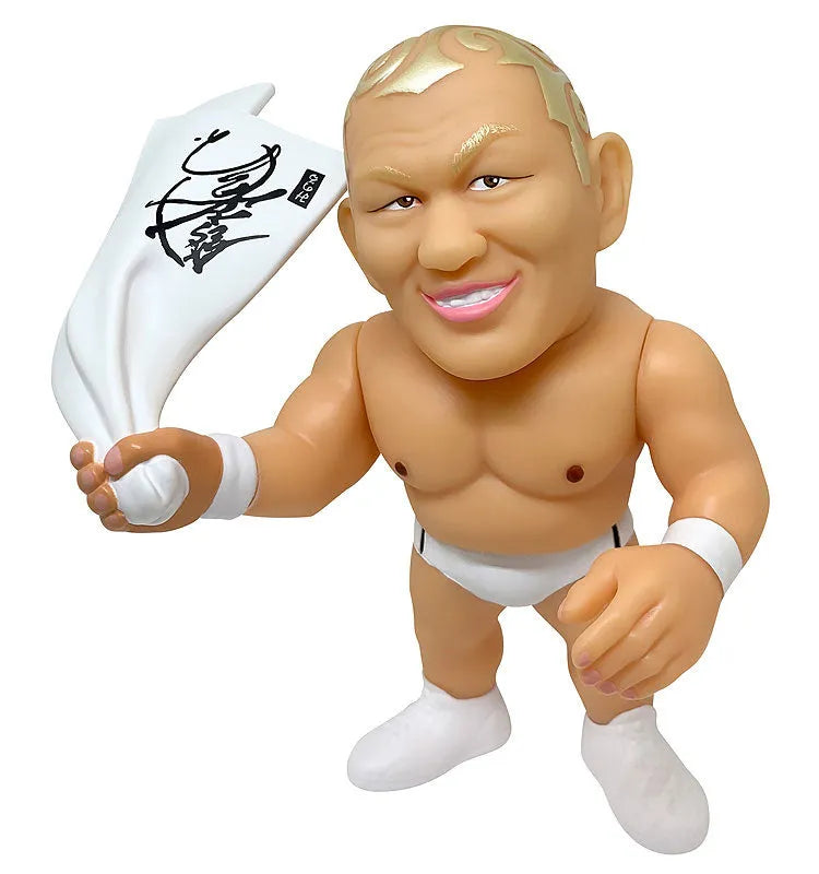 16d Collectible Figure Collection: 015 Minoru Suzuki White Costume Ver. [16 directions]ㅤ – 16 directions – ActionFigure Brasil