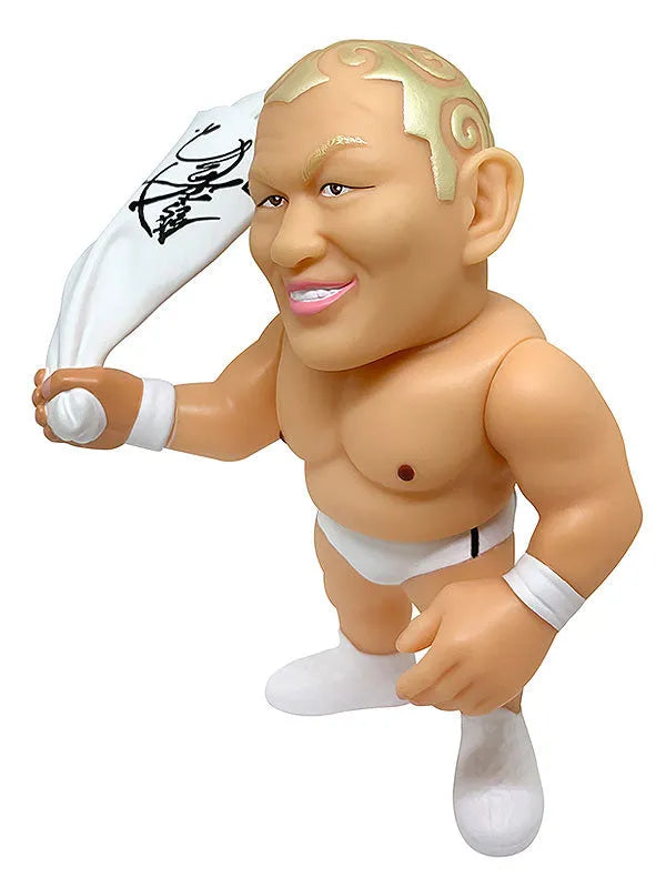16d Collectible Figure Collection: 015 Minoru Suzuki White Costume Ver. [16 directions]ㅤ – 16 directions – ActionFigure Brasil