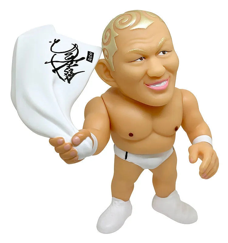 16d Collectible Figure Collection: 015 Minoru Suzuki White Costume Ver. [16 directions]ㅤ – 16 directions – ActionFigure Brasil