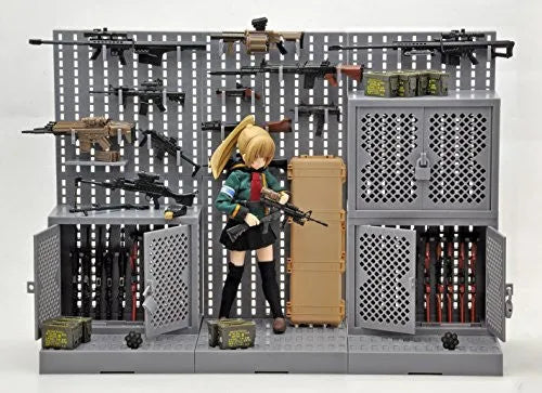 1inch - Little Armory LD002 - Gun Rack A - 1/12 (Tomytec)ㅤ – Tomytec – ActionFigureBrasil