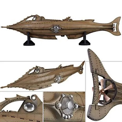 20000 Leagues Under the Sea - Nautilus - Mega Sofubi Advance MA-001 (Kaiyodo)ㅤ – Kaiyodo – ActionFigure Brasil