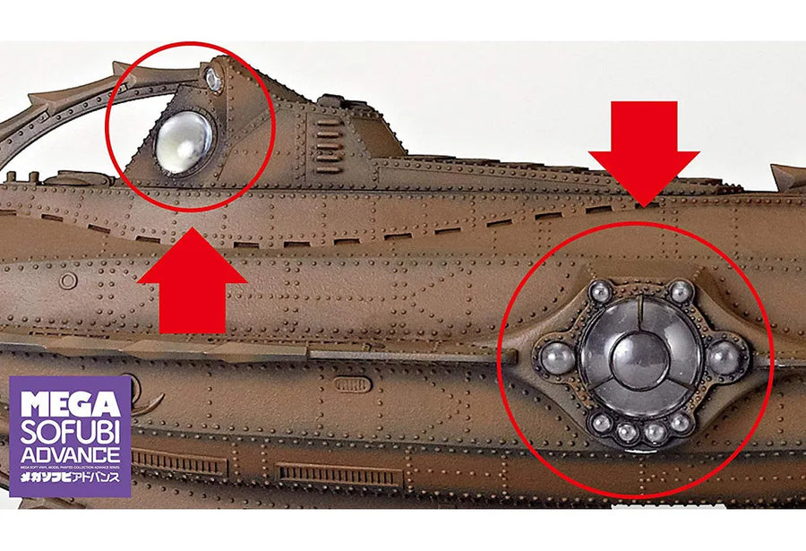 20000 Leagues Under the Sea - Nautilus - Mega Sofubi Advance MA-001 (Kaiyodo)ㅤ – Kaiyodo – ActionFigure Brasil