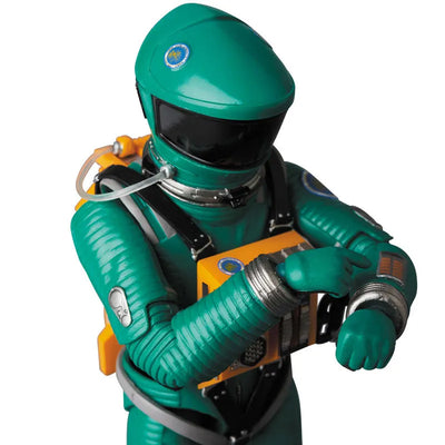 2001: A Space Odyssey - Mafex No.089 - Space Suit - Green ver. (Medicom Toy)ㅤ – Medicom Toy As Manufacturer – ActionFigureBrasil — close