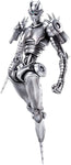 Jojo no Kimyou na Bouken - Ougon no Kaze - Coco Jumbo - Silver Chariot - Super Action Statue #42 - 2022 Re-release (Medicos Entertainment)ㅤ