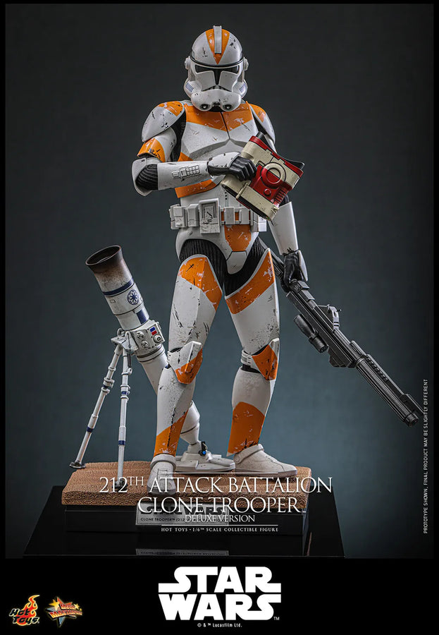 212th Attack Battalion Clone Trooper™ (Deluxe Version) (MMS852) – Hot Toys – ActionFigure Brasil