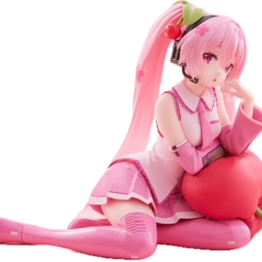 Vocaloid - Hatsune Miku - Desktop Cute - Sakura, Cherry Cushion Ver. (Taito)ㅤ