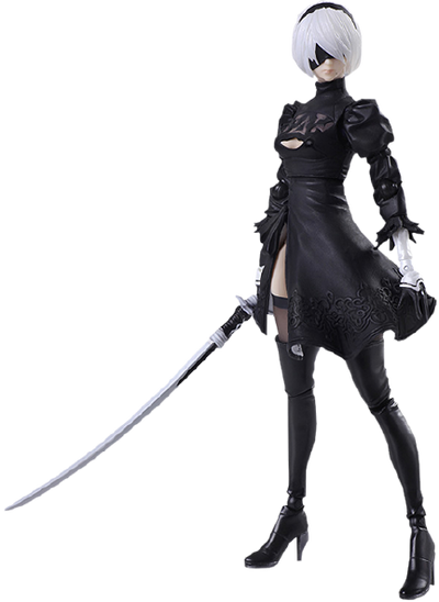 2B YoRHa No 2 Type B 2.0 – Square Enix – ActionFigure Brasil