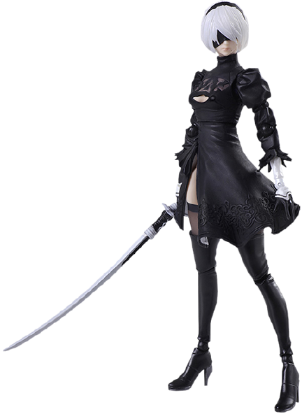 2B YoRHa No 2 Type B 2.0 – Square Enix – ActionFigure Brasil