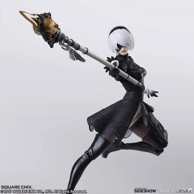2B YoRHa No 2 Type B 2.0 – Square Enix – ActionFigure Brasil — ângulo diferente