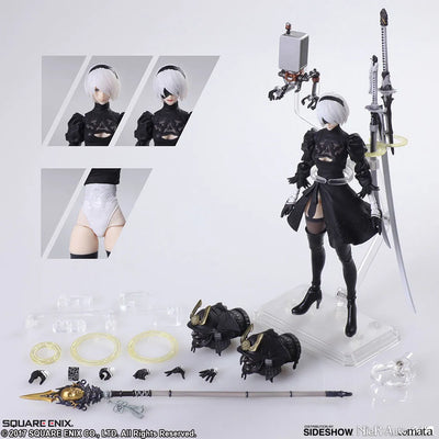 2B YoRHa No 2 Type B 2.0 – Square Enix – ActionFigure Brasil — embalagem