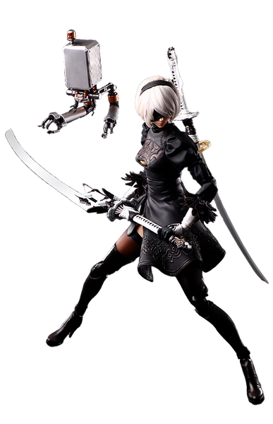 2B (YoRHa No.2 Type B) Deluxe – Square Enix – ActionFigure Brasil