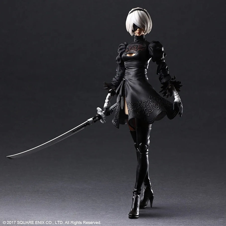 2B (YoRHa No.2 Type B) Deluxe – Square Enix – ActionFigure Brasil