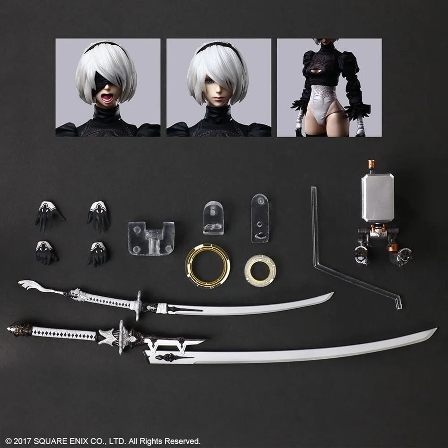 2B (YoRHa No.2 Type B) Deluxe – Square Enix – ActionFigure Brasil