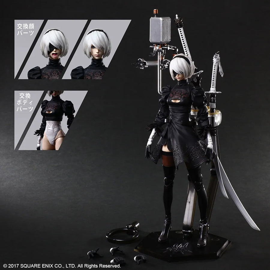 2B (YoRHa No.2 Type B) Deluxe – Square Enix – ActionFigure Brasil