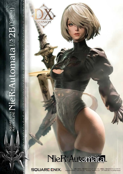 2B - YoRHa No. 2 Type B (Deluxe Ver.) (Deluxe Version) – Square Enix – ActionFigure Brasil — com base expositora