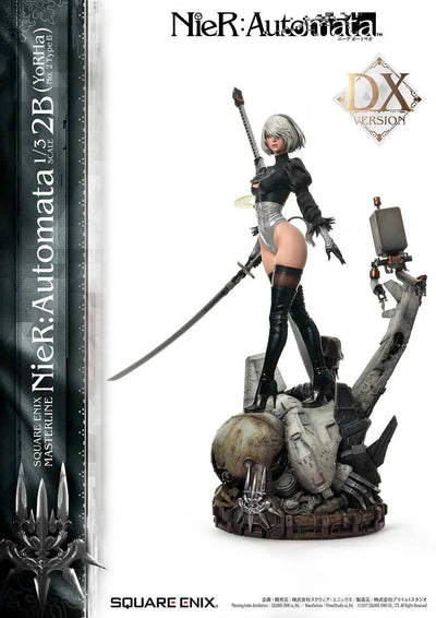 2B - YoRHa No. 2 Type B (Deluxe Ver.) (Deluxe Version) – Square Enix – ActionFigure Brasil — ângulo diferente