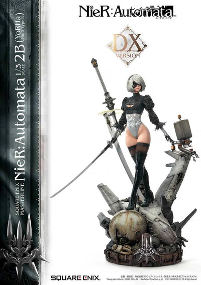 2B - YoRHa No. 2 Type B (Deluxe Ver.) (Deluxe Version) – Square Enix – ActionFigure Brasil — com base expositora