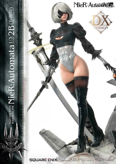 2B - YoRHa No. 2 Type B (Deluxe Ver.) (Deluxe Version) – Square Enix – ActionFigure Brasil — iluminação de estúdio