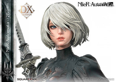 2B - YoRHa No. 2 Type B (Deluxe Ver.) (Deluxe Version) – Square Enix – ActionFigure Brasil — ângulo diferente