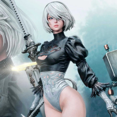 2B - YoRHa No. 2 Type B (Deluxe Ver.) (Deluxe Version) – Square Enix – ActionFigure Brasil — embalagem