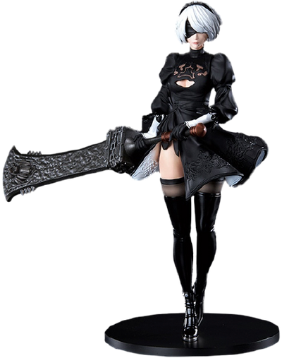 2B (YoRHa No.2 Type B) – Square Enix – ActionFigure Brasil — embalagem