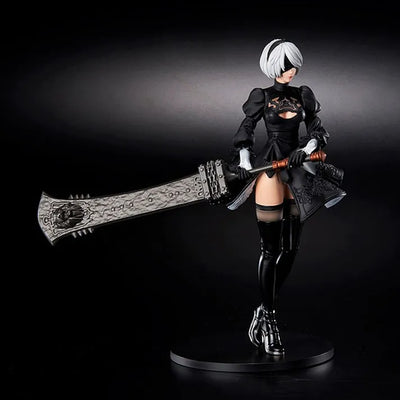 2B (YoRHa No.2 Type B) – Square Enix – ActionFigure Brasil — ângulo diferente