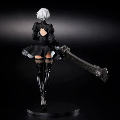 2B (YoRHa No.2 Type B) – Square Enix – ActionFigure Brasil — com base expositora