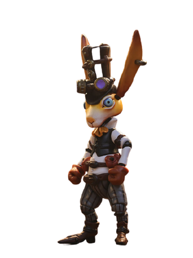 3.75' Series - FigLite - Steampunk Rabbit (52TOYS)ㅤ – 52TOYS – ActionFigureBrasil