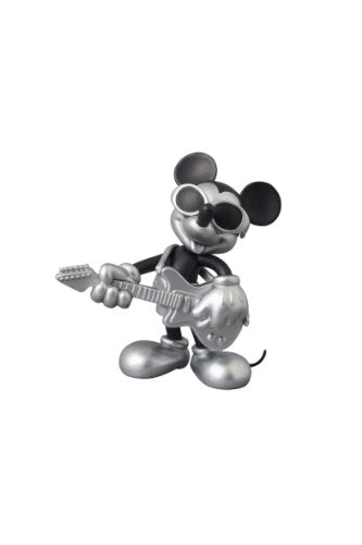 Mickey Mouse - Ultra Detail Figure - Roen Collection - 164 - Black and Silver ver. Grunge Rock ver. (Medicom Toy)ㅤ