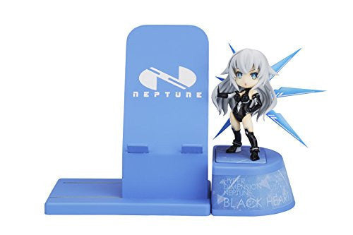 Choujigen Game Neptune - Black Heart - Cell Phone Stand - Choco Sta (Broccoli, Pulchra)ㅤ