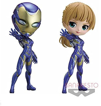 Avengers: Endgame - Rescue - Q Posket - Q Posket Marvel - Set Of 2 (Bandai Spirits)ㅤ