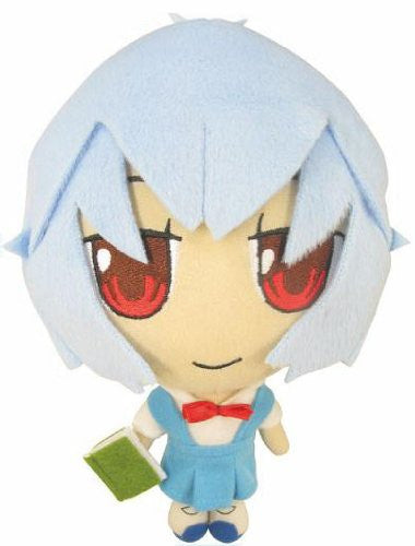Shin Seiki Evangelion - Ayanami Rei - Petit Eva Plush Doll Set A with Cat Mermaid (Movic)ㅤ
