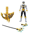 Kaizoku Sentai Gokaiger - Gokai Silver - Ranger Key Series - Auto Morphing Armor System Gokai Silver Gold Mode (Bandai)ㅤ