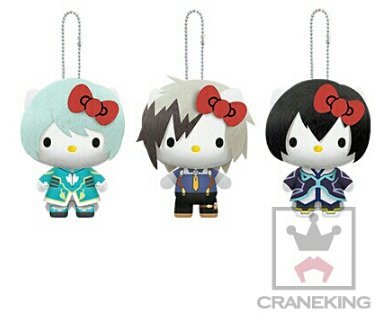 Hello Kitty - Tales of Zestiria - Plush Strap - Tales of Series x Hello Kitty - Mikleoㅤ