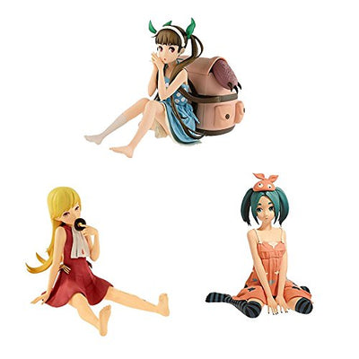 Monogatari Series - Ononoki Yotsugi - EXQ Figure - Osuwari Yosetsu - Hachikuji Mayoi - Oshino Shinobu - Setㅤ