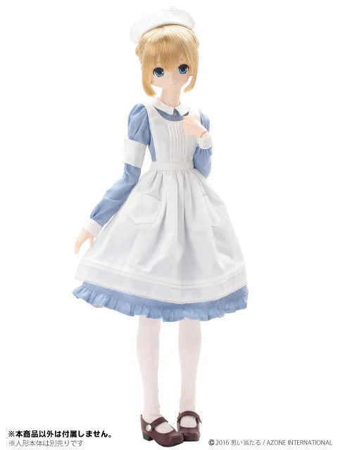 48cm/50cm Doll Wear - 50 Classical Nurse Set / White x Sax (DOLL ACCESSORY)ㅤ – Azone International – ActionFigure Brasil