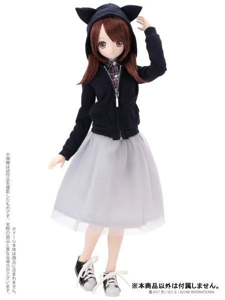 48cm/50cm Doll Wear - AZO2 Checkered Shirt / Blue Checks (DOLL ACCESSORY)ㅤ – Azone International – ActionFigure Brasil