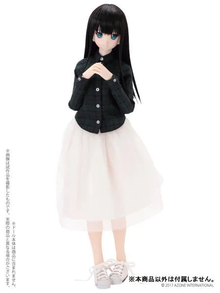 48cm/50cm Doll Wear - AZO2 Checkered Shirt / Green Checks (DOLL ACCESSORY)ㅤ – Azone International – ActionFigure Brasil