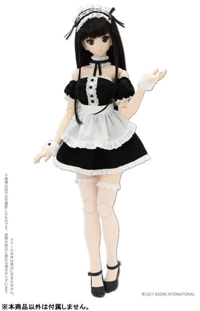 48cm/50cm Doll Wear - AZO2 Lolita Maid Dress Set / Black (DOLL ACCESSORY)ㅤ – Azone International – ActionFigure Brasil